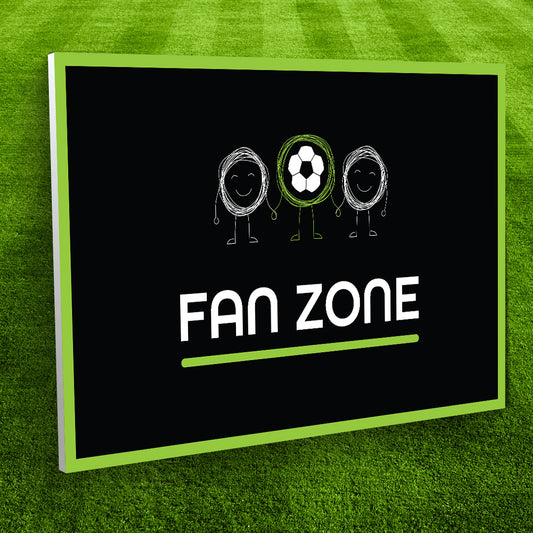 17"x11" FAN ZONE FOAMCORE BOARD