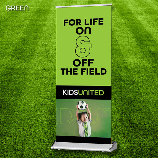 33"x81" GIRL RETRACTABLE BANNERS