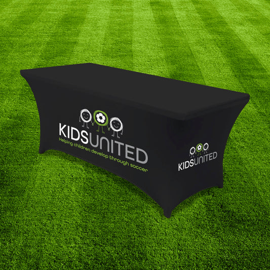 6' SUBLIMATED FITTED TABLE THROW