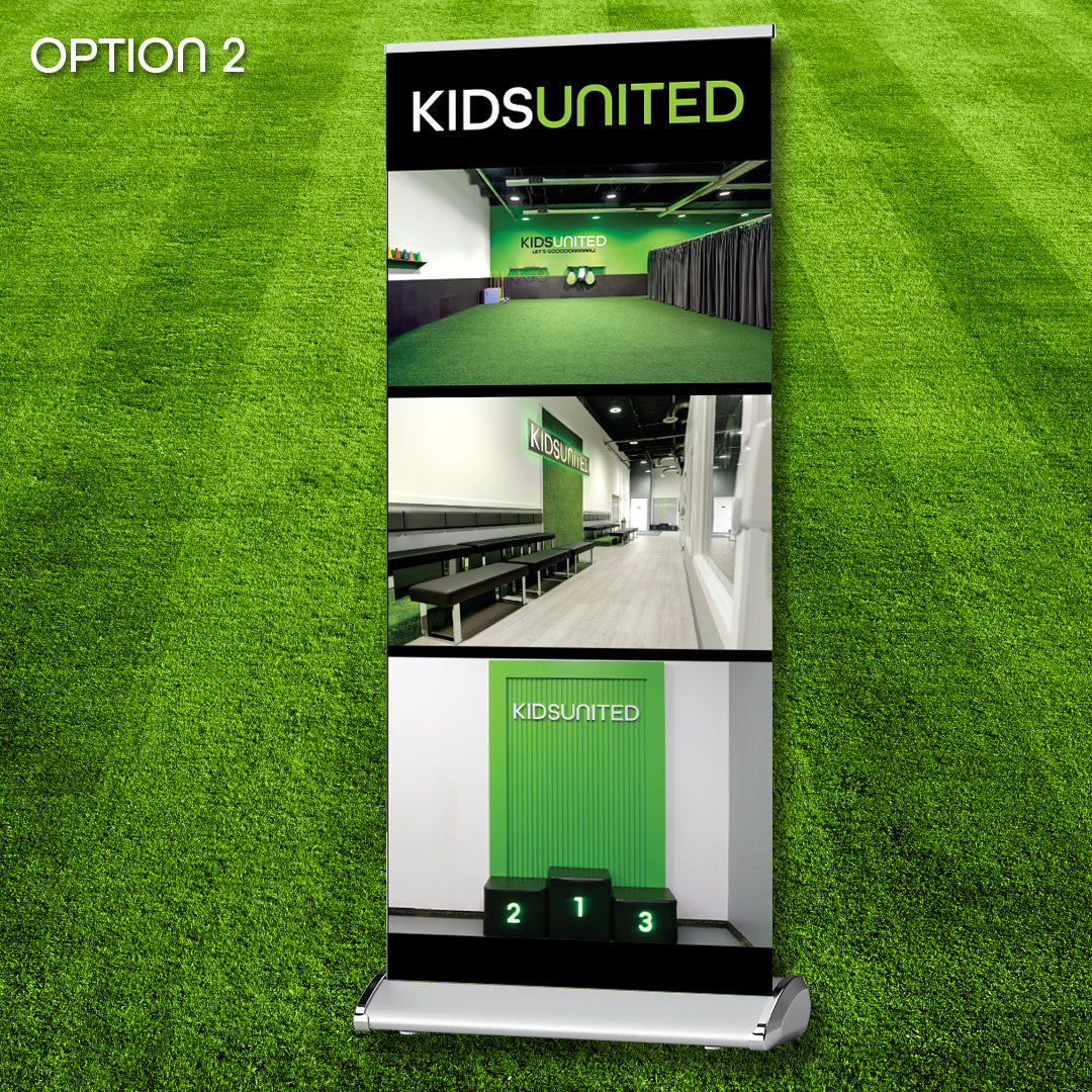 33"x81" PRE-SALE RETRACTABLE BANNERS