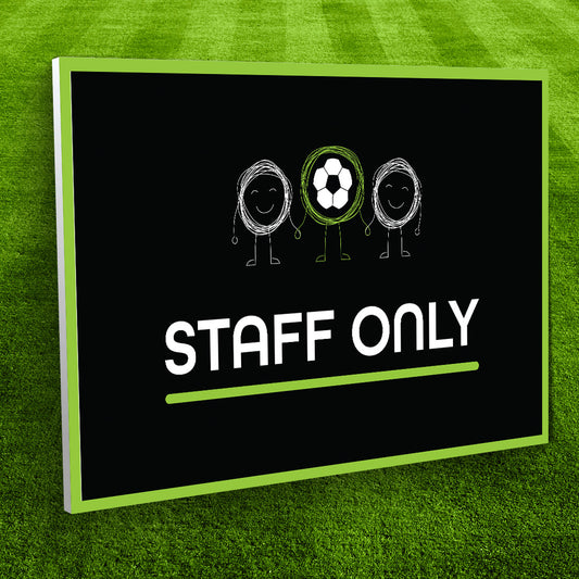 17"x11" STAFF ONLY FOAMCORE BOARD