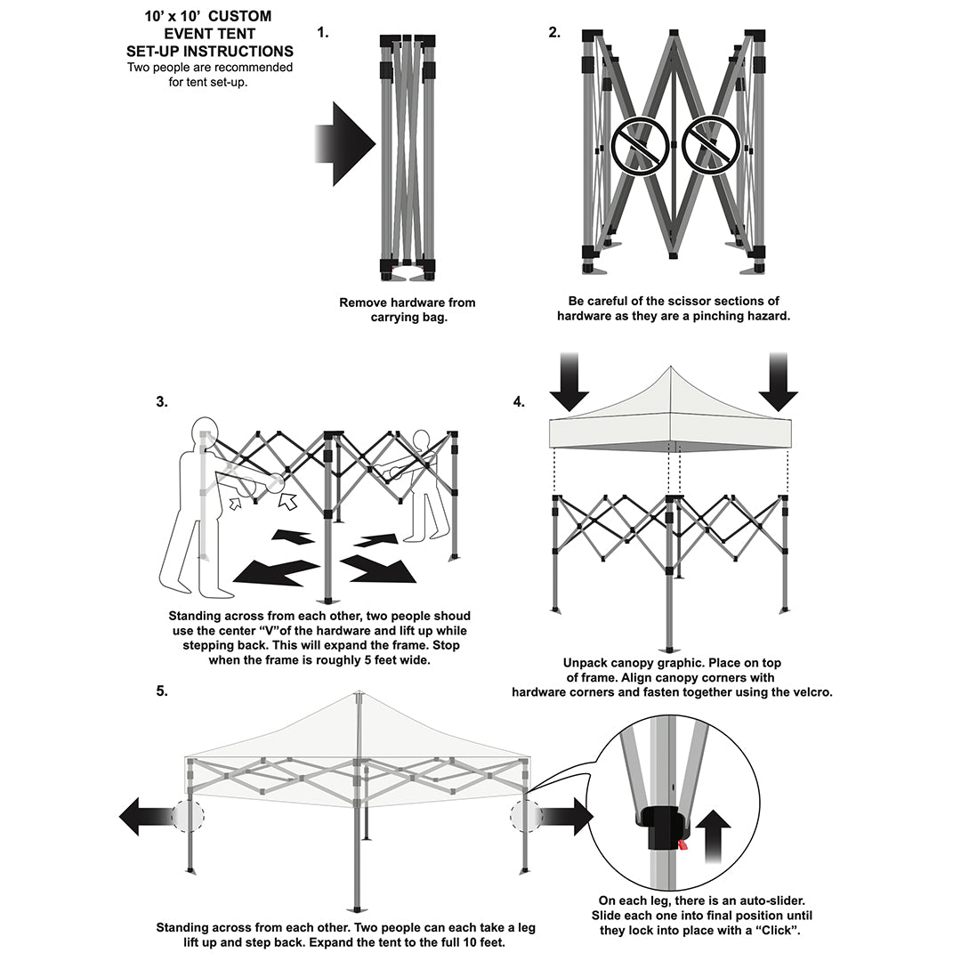 10'x10' OUTDOOR TENT