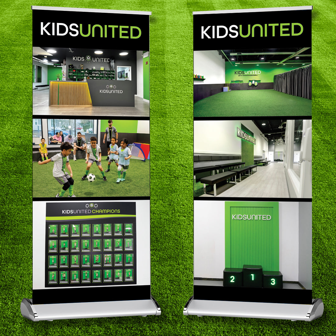 33"x81" PRE-SALE RETRACTABLE BANNERS